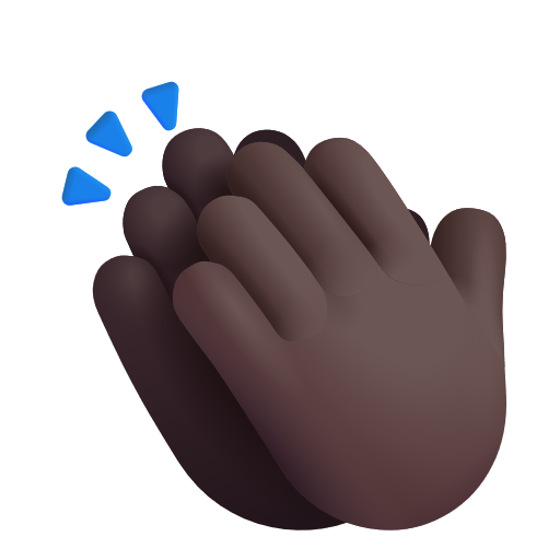 Applaudissements: Peau Foncée