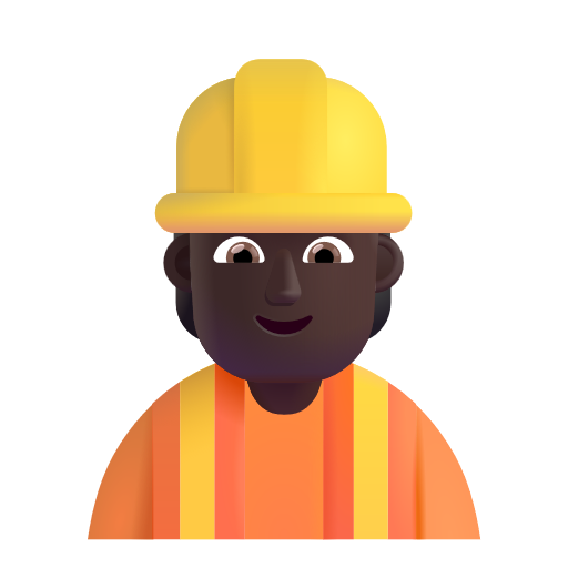 Personnel Du Bâtiment: Peau Foncée
