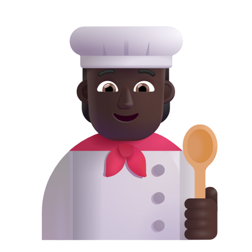 Cuisinier (Tous Genres): Peau Foncée