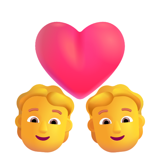 Couple avec cœur