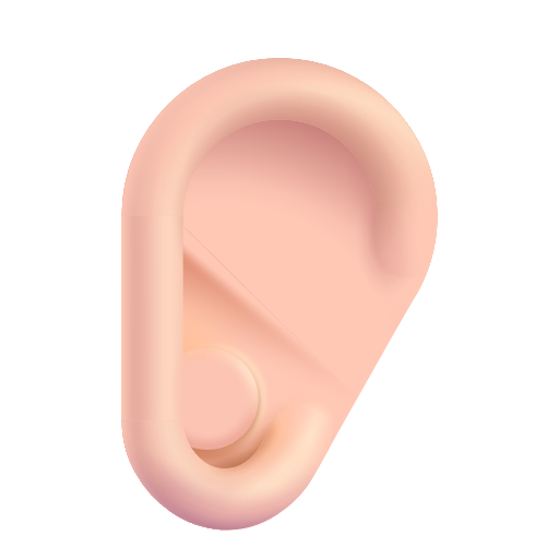 Oreille: Peau Claire