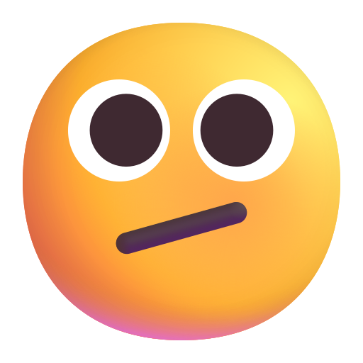 Visage Avec La Bouche Diagonale