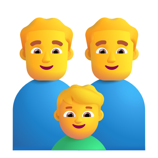 Famille: Homme, Homme, Garçon