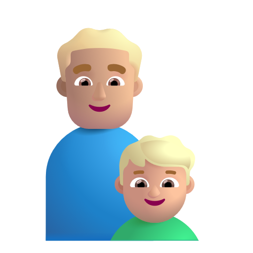Famille - Homme: Peau Moyennement Claire, Garçon: Peau Moyennement Claire