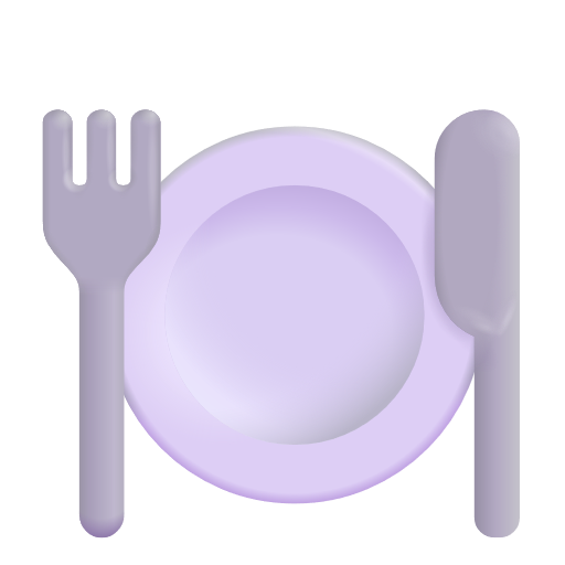 Fourchette Et Couteau Avec Assiette Fourchette Et Couteau Avec Assiette