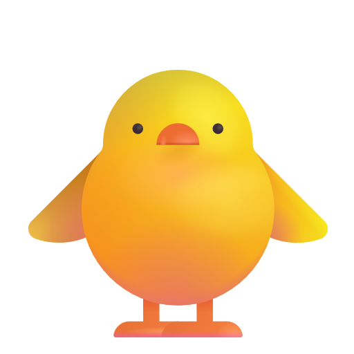 Poussin De Face Poussin De Face
