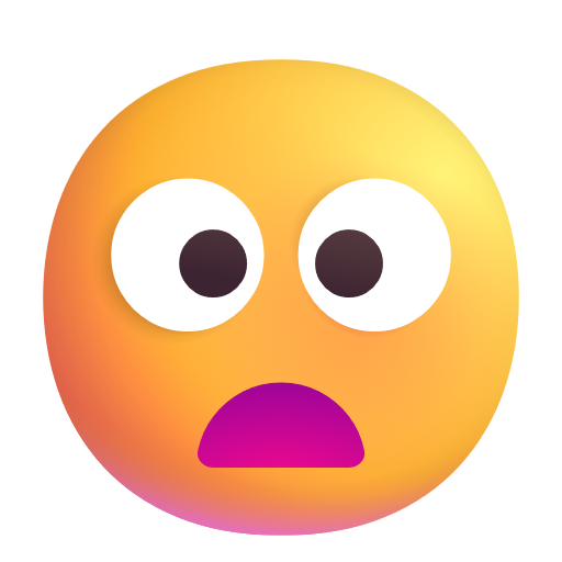 Visage Mécontent Avec Bouche Ouverte
