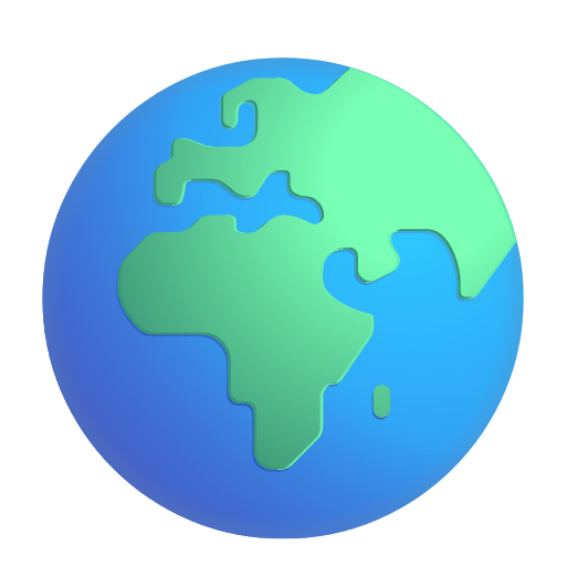 Globe Tourné Sur L’Afrique Et L’Europe Globe Tourné Sur L’Afrique Et L’Europe