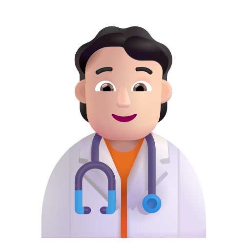 Professionnel De La Santé (Tous Genres): Peau Claire