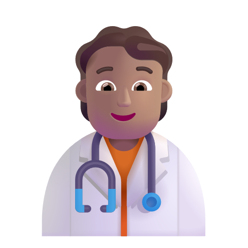 Professionnel De La Santé (Tous Genres): Peau Moyenne