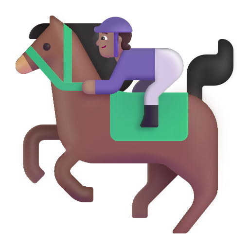 Course Hippique: Peau Moyenne