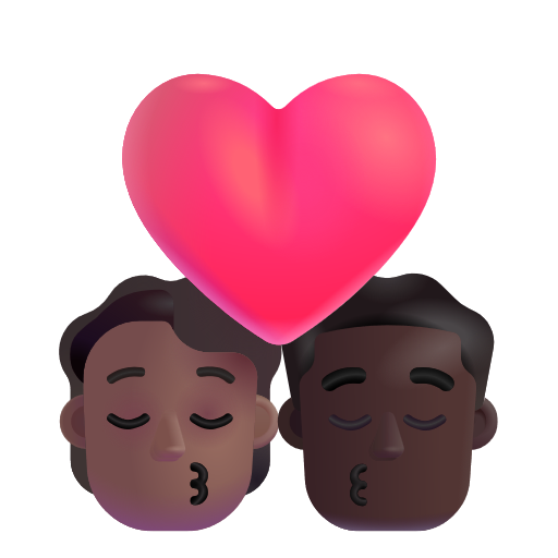 Baiser: Personne, Homme, Peau Moyennement Foncée, Peau Foncée