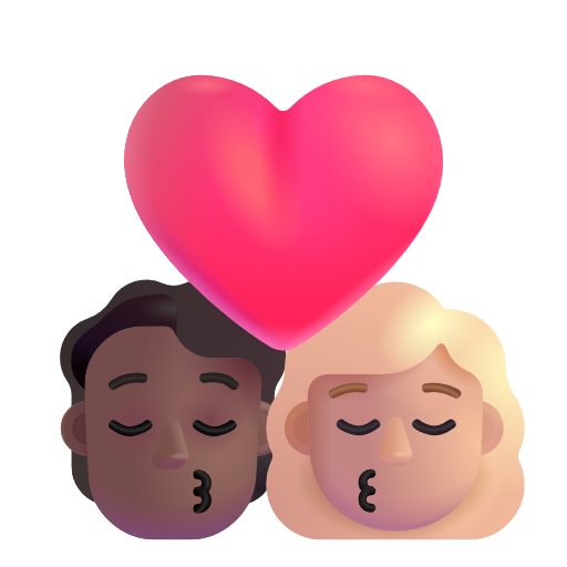 Baiser: Personne, Femme, Peau Moyennement Foncée, Peau Moyennement Claire