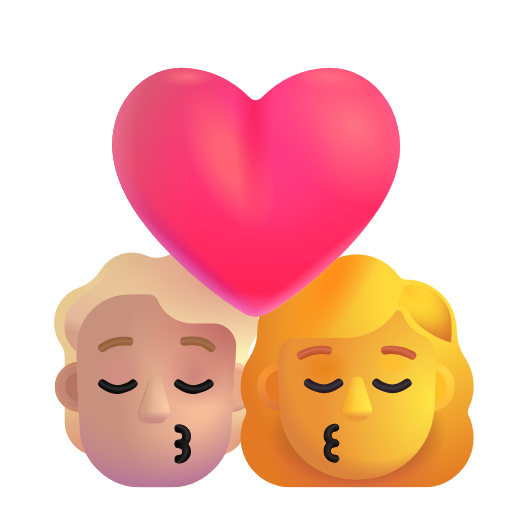Baiser: Personne, Femme, Peau Moyennement Claire, Sans Teint