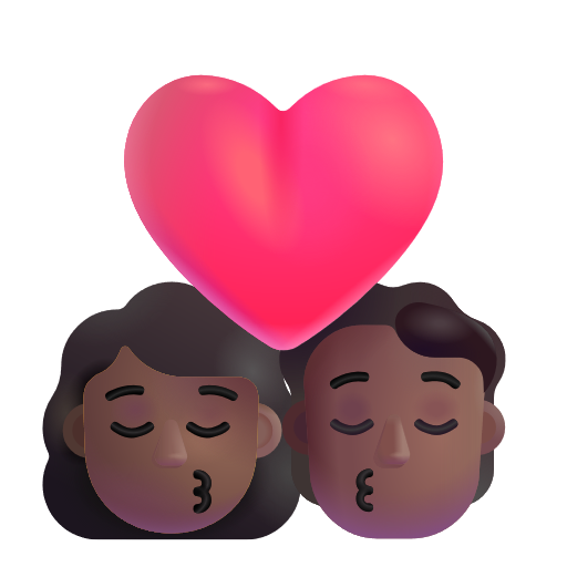 Baiser: Femme, Personne, Peau Moyennement Foncée