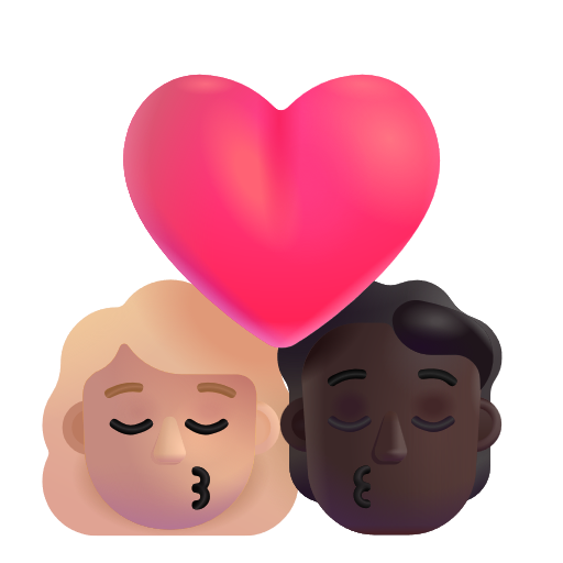 Baiser: Femme, Personne, Peau Moyennement Claire, Peau Foncée