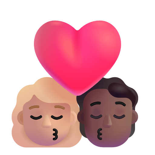 Baiser: Femme, Personne, Peau Moyennement Claire, Peau Moyennement Foncée