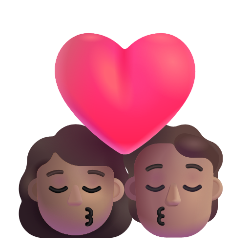 Baiser: Femme, Personne, Peau Moyenne