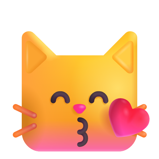 Chat Qui Fait Un Bisou