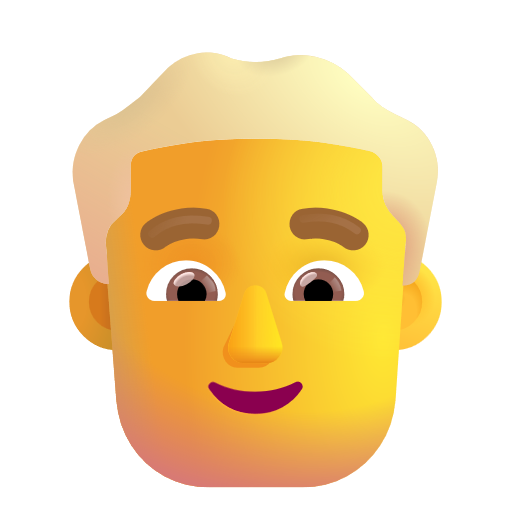 Homme: Cheveux Blonds