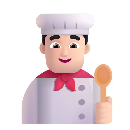Cuisinier: Peau Claire