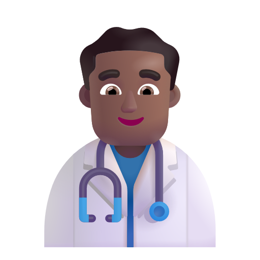 Professionnel De La Santé: Peau Moyennement Foncée