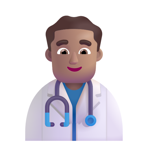 Professionnel De La Santé: Peau Moyenne