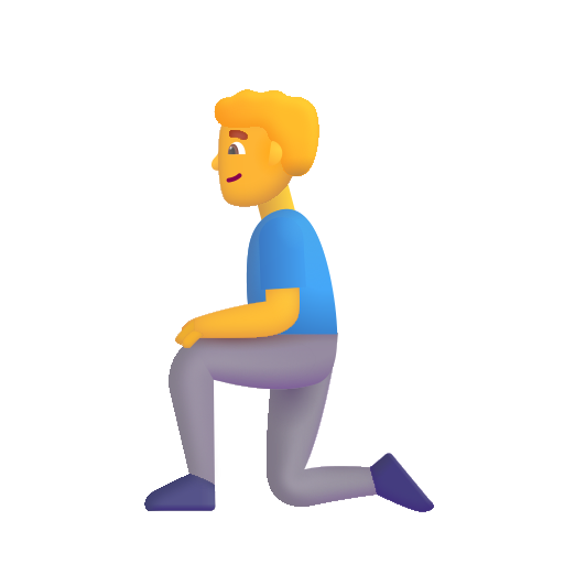 Homme À Genoux