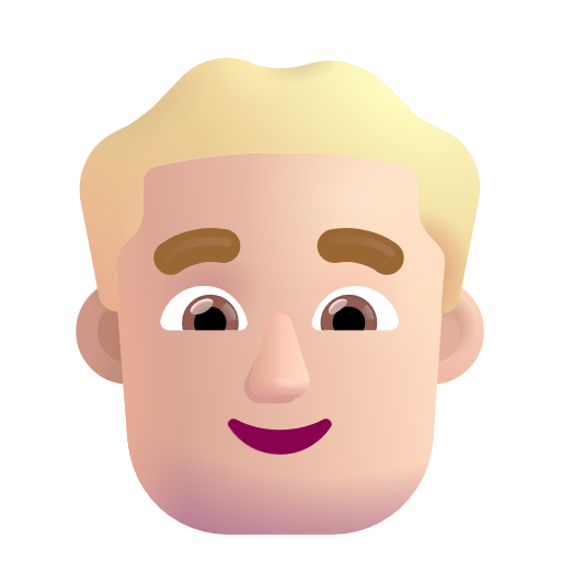 Homme: Peau Claire, Cheveux Blonds
