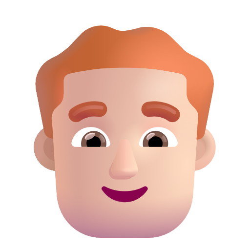 Homme: Peau Claire, Cheveux Roux