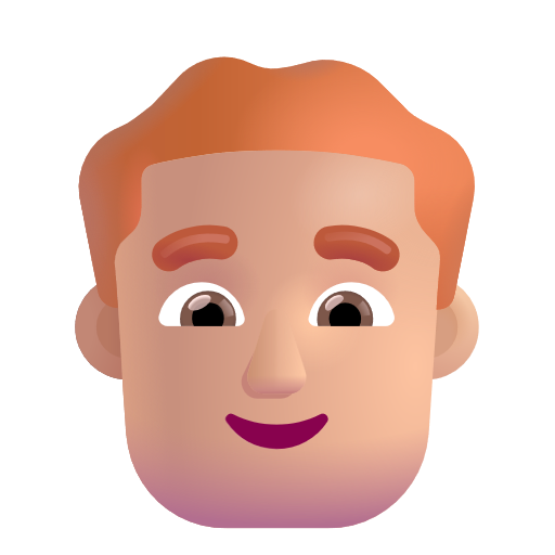 Homme: Peau Moyennement Claire, Cheveux Roux