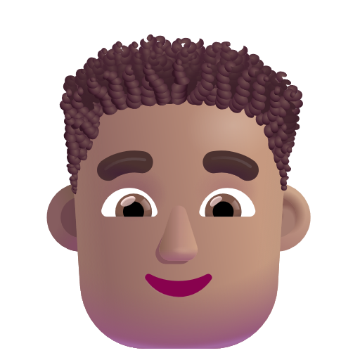 Homme: Peau Moyenne, Cheveux Bouclés