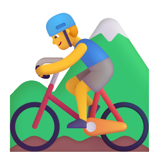 Homme En VTT