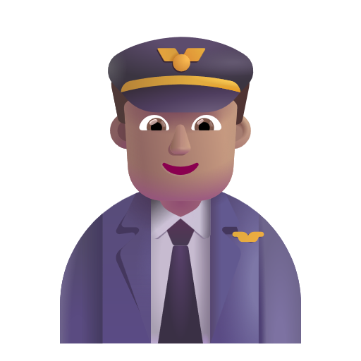 Pilote Homme: Peau Moyenne