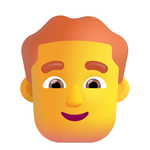 Homme: Cheveux Roux