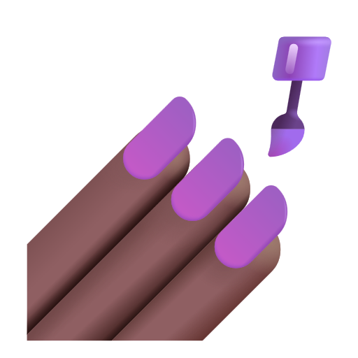 Vernis À Ongles: Peau Moyennement Foncée