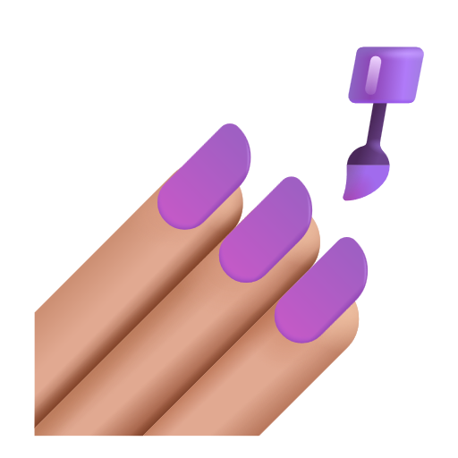 Vernis À Ongles: Peau Moyennement Claire
