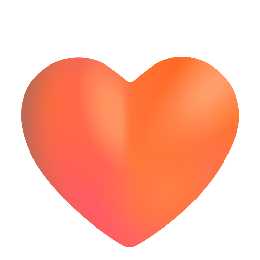 Cœur Orange