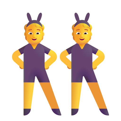 Personnes Avec Des Oreilles De Lapin