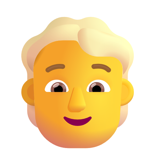 Personne: Cheveux Blonds