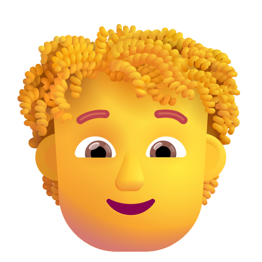 Personne: Cheveux Bouclés