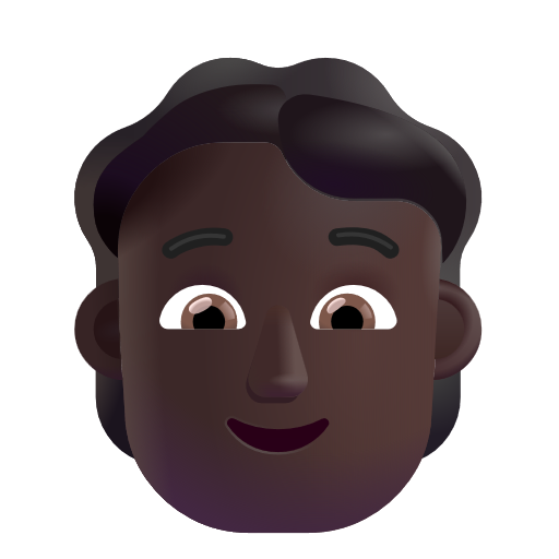 Personne: Peau Foncée