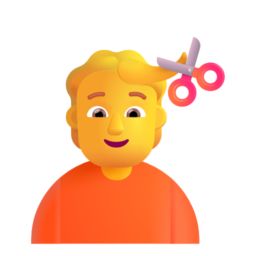 Personne Qui Se Fait Couper Les Cheveux