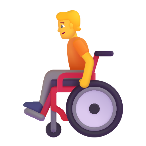 Personne En Fauteuil Roulant Manuel