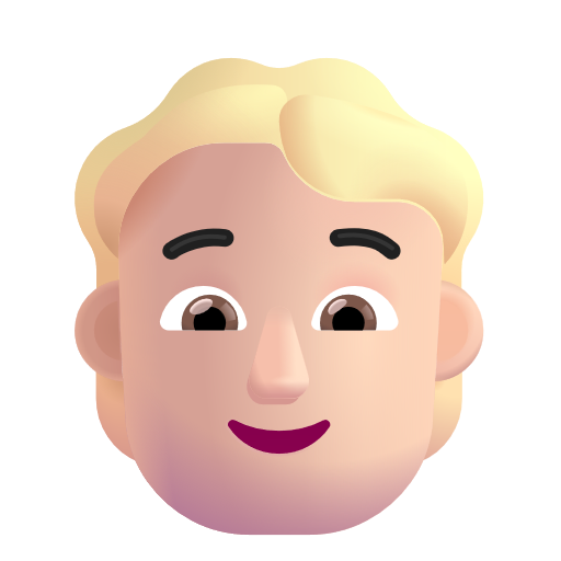 Personne: Peau Claire, Cheveux Blonds