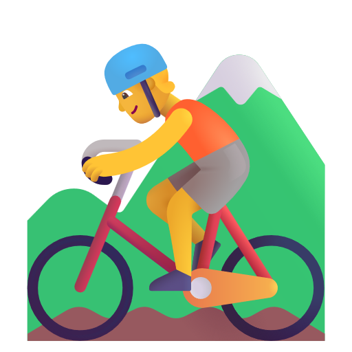 Personne En VTT