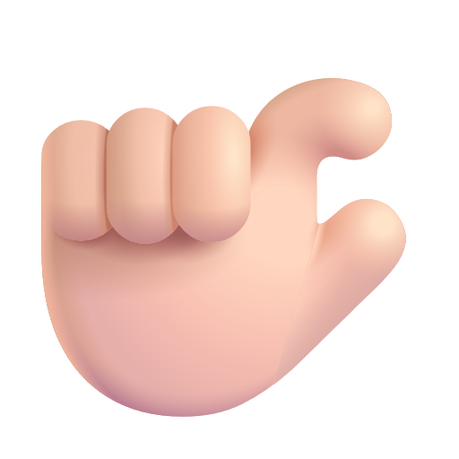 Pouce Et Index Rapprochés: Peau Claire