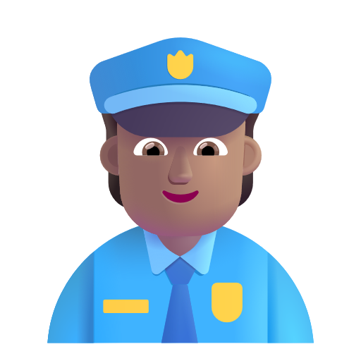 Policier: Peau Moyenne