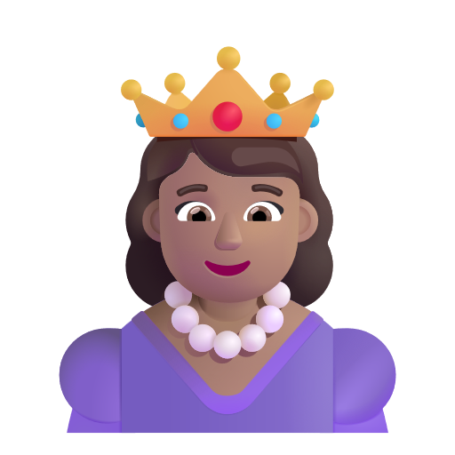 Princesse: Peau Moyenne