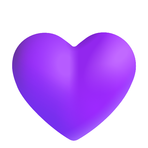 Cœur Violet